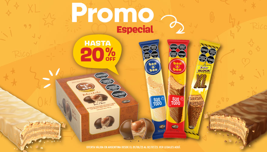 Promo bon o bon 20%